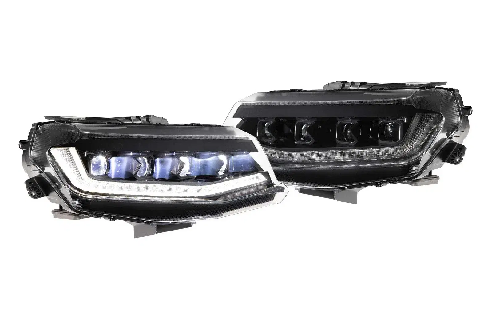 Faros Para Camaro 2016 2017 2018 Ultra Led 4 Proyectores